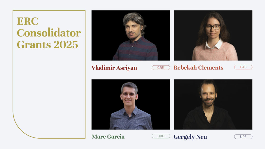 ICREA ERC Consolidator Grant 2025